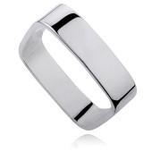 Bratara fixa argint rectangulara DiAmanti ZSQ15-DIA